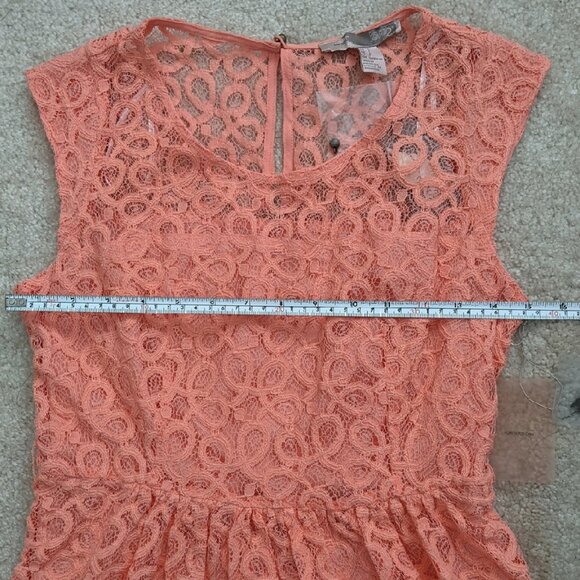 love21 by Forever 21 lace dress pink small nwt - Picture 6 of 11